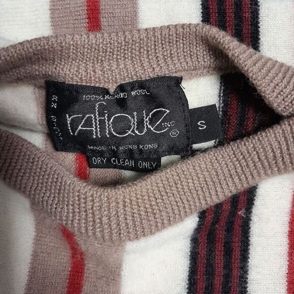 🤠Rafique 100% Merino Wool Sweater Size Small - Picture 7 of 7